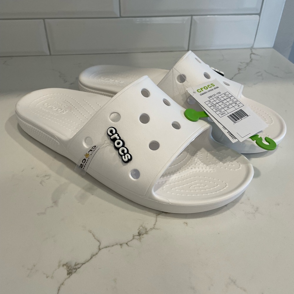 Crocs Classic Slip On Slide Sandals Men's Size 15